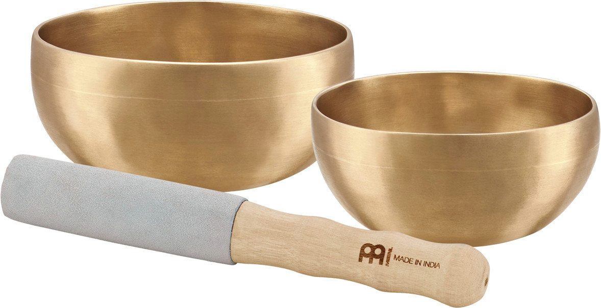 Meinl Sonic Energy Klangschalen Meinl Sonic Energy SB-U-900 Universal Serie Klangschalen Set,SB-U-400 Klangschale mit Filzring und Hülle, SB-U-500 Klangschale mit Filzring und Hülle, 2-St., mit Reiber, Hüllen und Filzringen