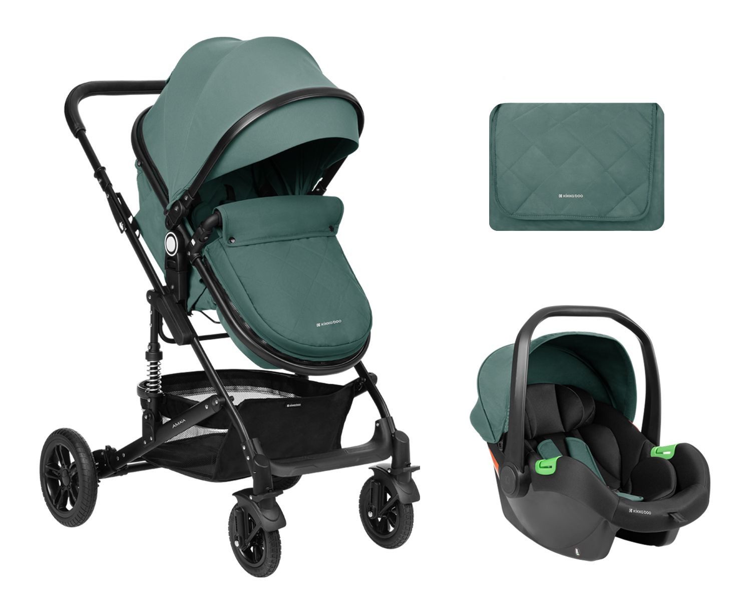 Kombi-Kinderwagen Kinderwagen 3 in 1 Amaia