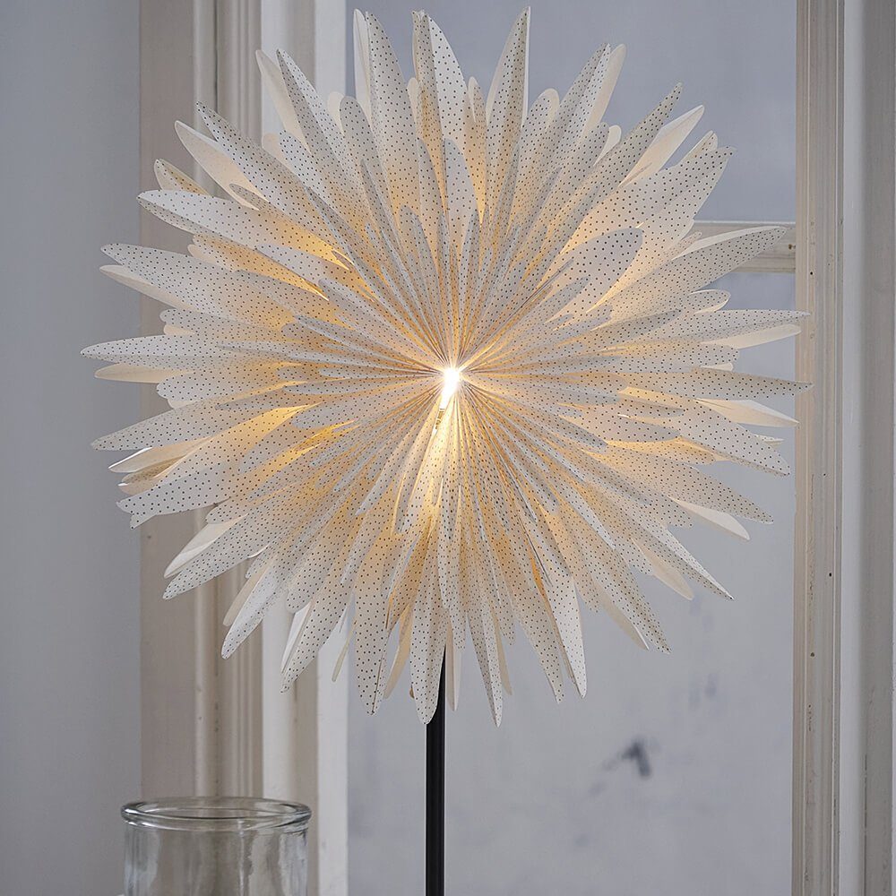 STAR TRADING Papierstern Weihnachtsstern, Standleuchte Winter, Durchmesser günstig online kaufen