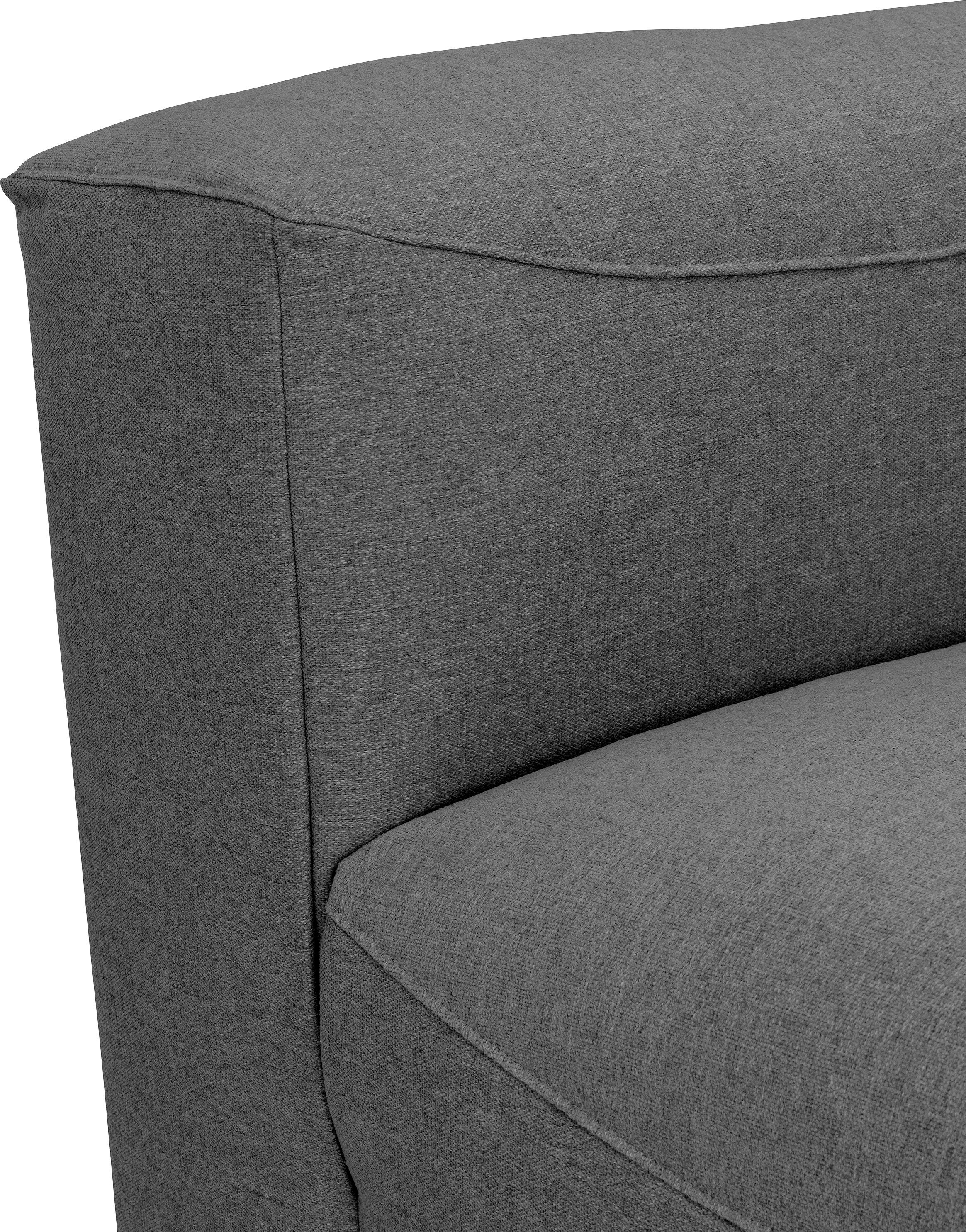 Max Winzer® Sofa-Eckelement individuell anthrazit Armlehne, mit Element kombinierbar Lena