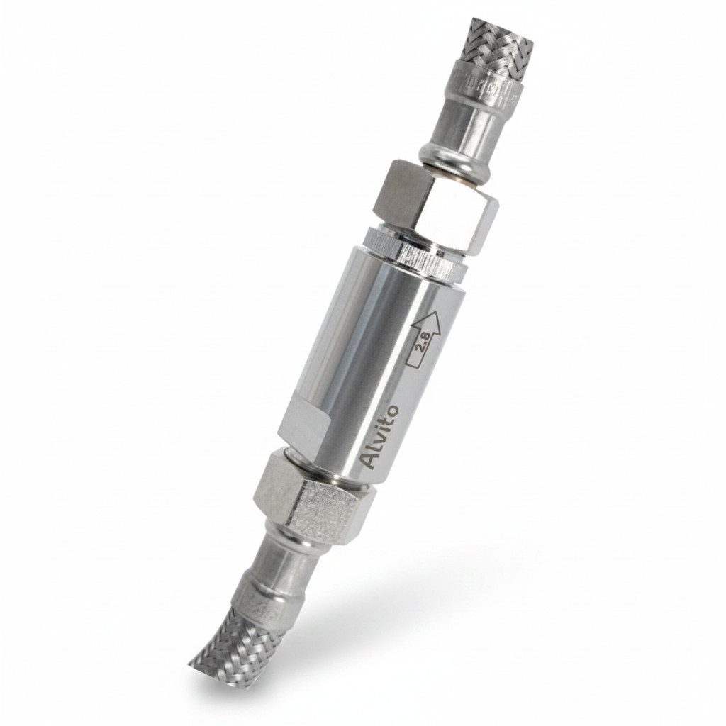 Alvito Filtersubstrat, WasserWirbler Inline 2.8 - Wasserbelebung - für 2 bis 8 Liter geeignet