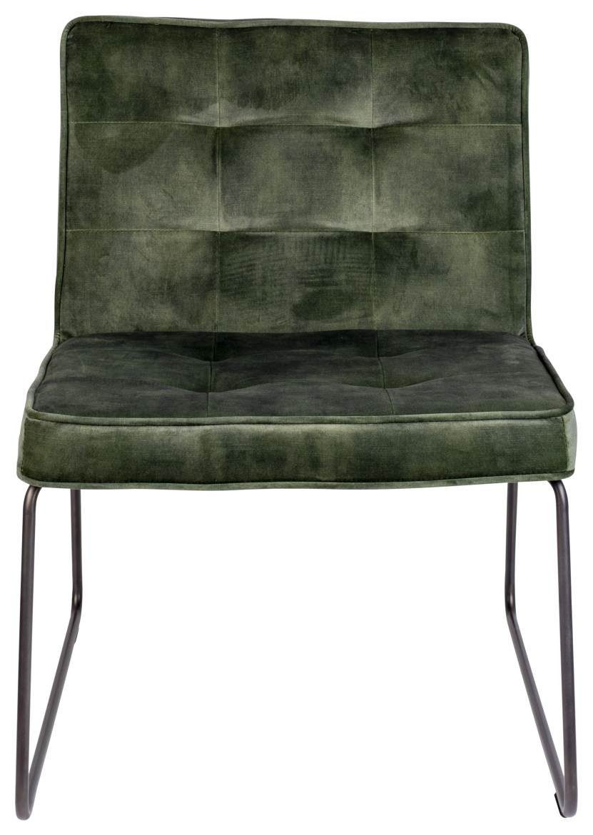 Sessel Lounge CLARK Trendmöbel24 Loungesessel Grau-Grün Samtstoff Velvet