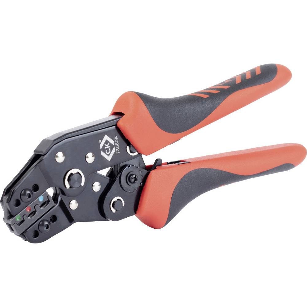 C.K Crimpzange Crimpzange mit Knarrenmechanismus für isolierte T3680A