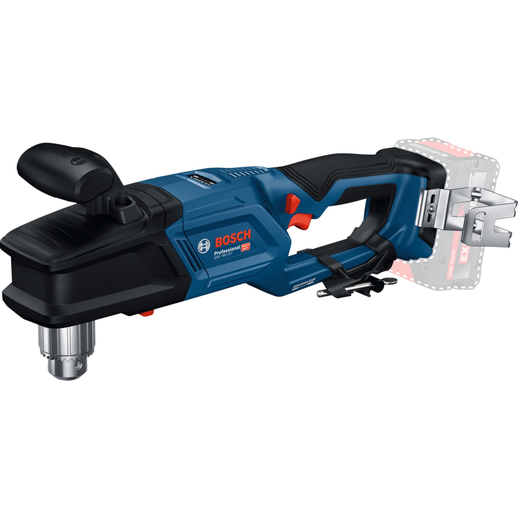 Bosch Professional Bohrmaschine Bosch Professional Akku-Winkelbohrmaschine GRD
