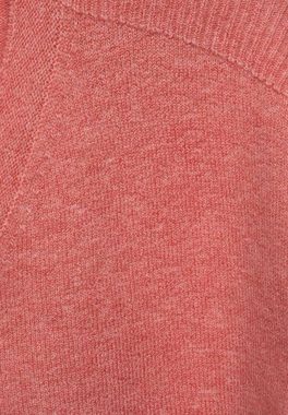 Cecil V-Ausschnitt-Pullover Cecil Pullover mit V-Ausschnitt in Rose Pepper Mel (1-tlg) Locker geschnitten