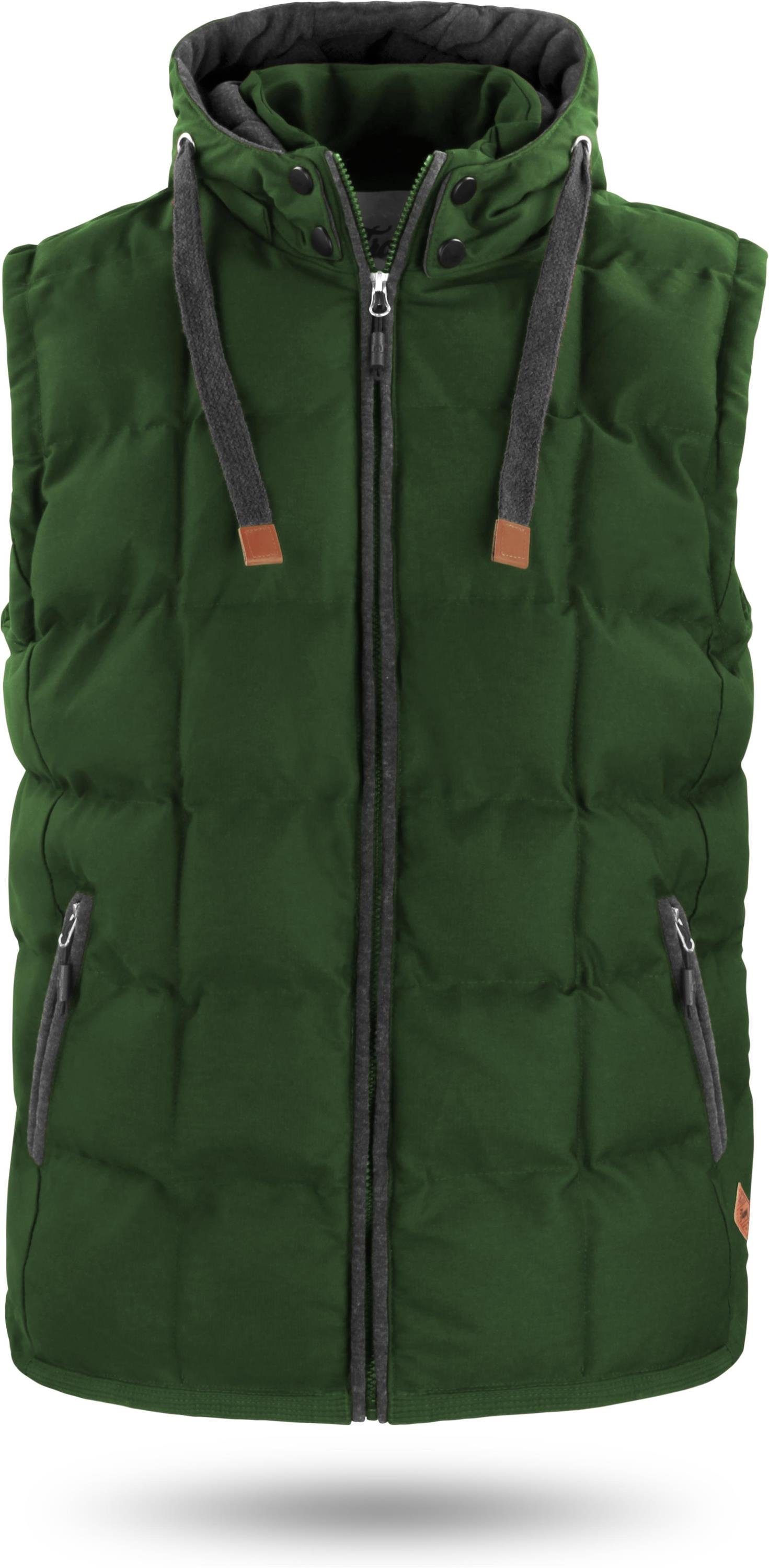 normani Steppweste Herren Winter-Steppweste Tropez Wattierte günstig online kaufen