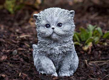 Stone and Style Gartenfigur Steinfigur Perser Kitten Katze