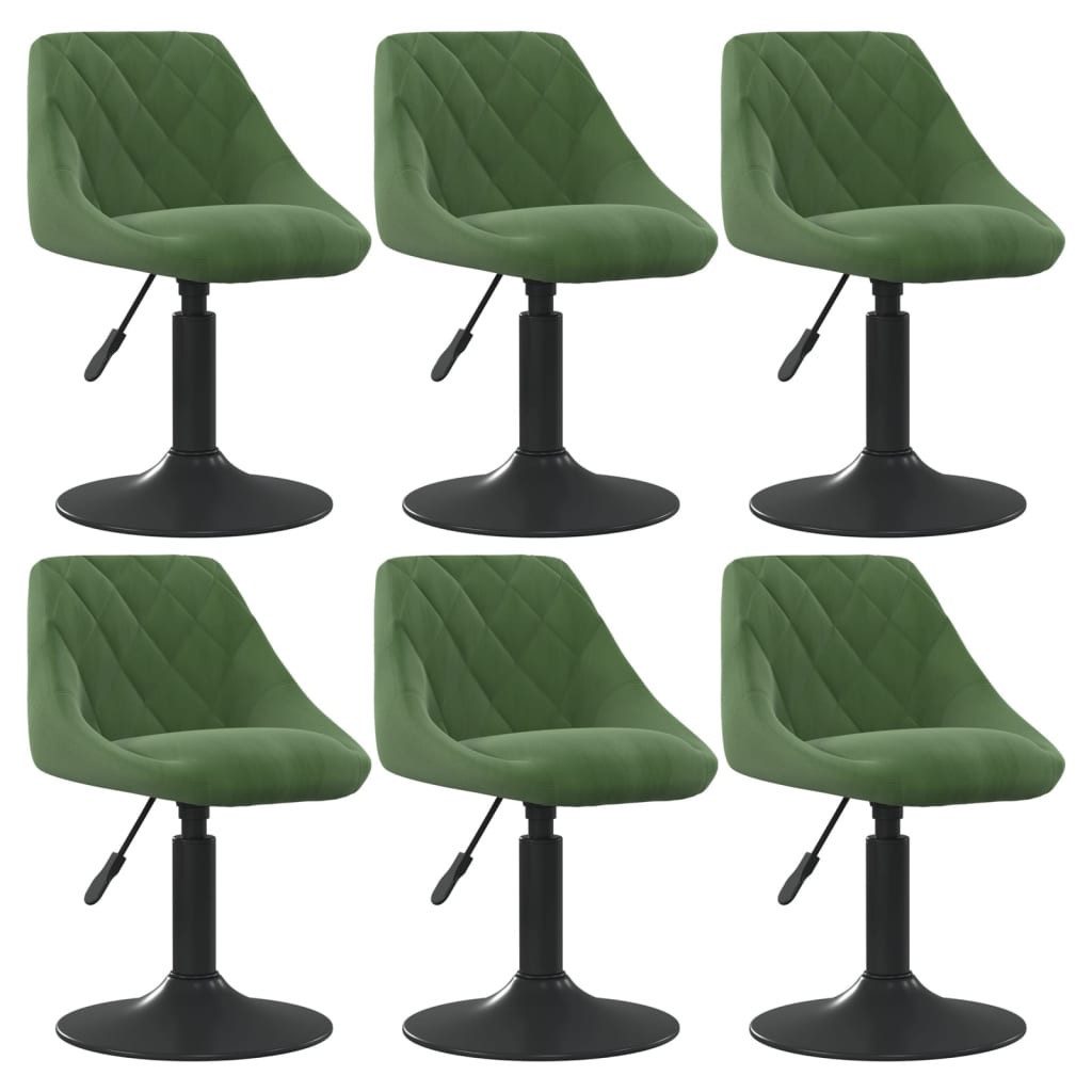 vidaXL Esszimmerstuhl Esszimmerstühle 6 Stk. Drehbar günstig online kaufen