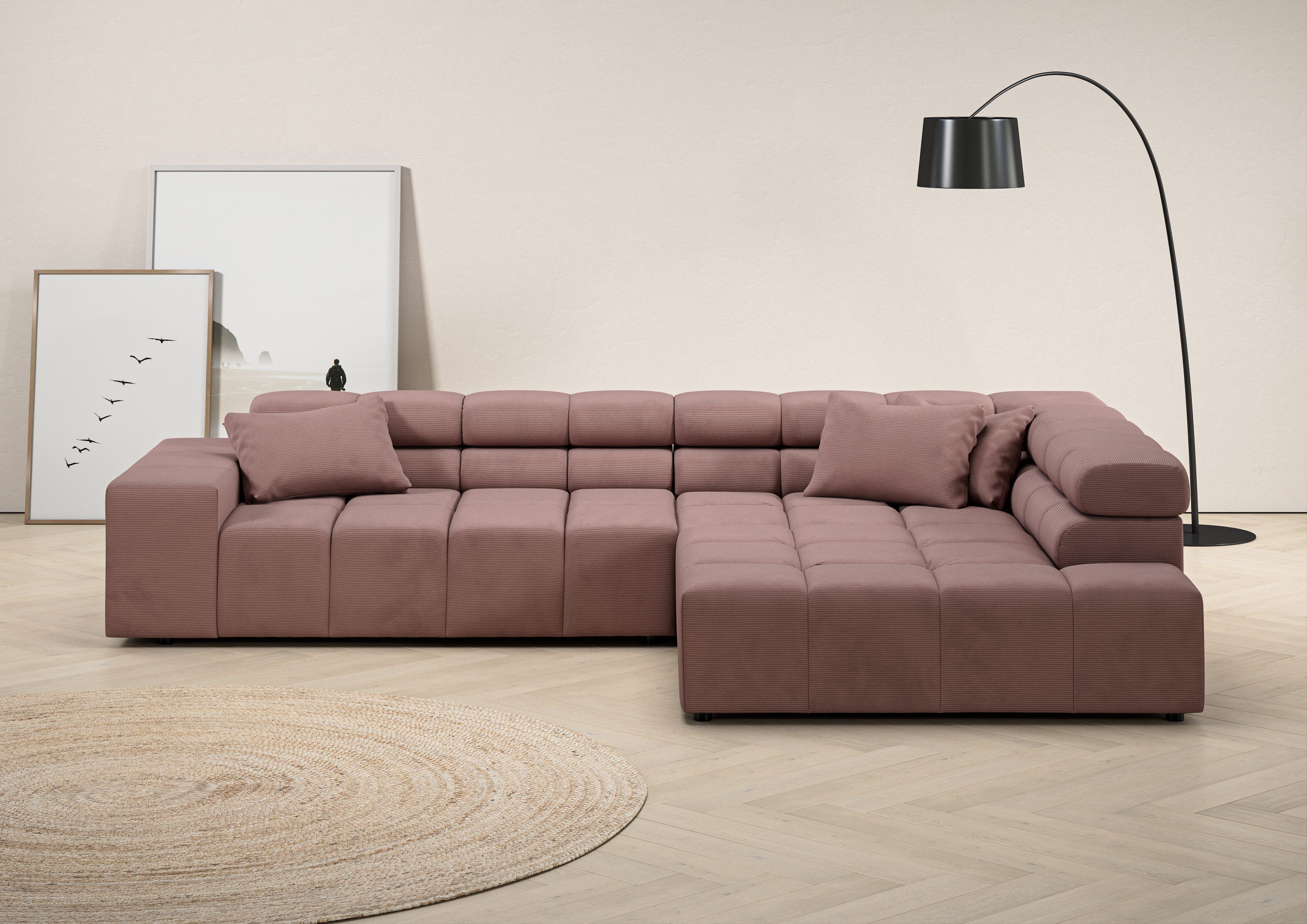 INOSIGN Ecksofa Ancona incl. Kopfteilverstellung, OTTOs günstig online kaufen
