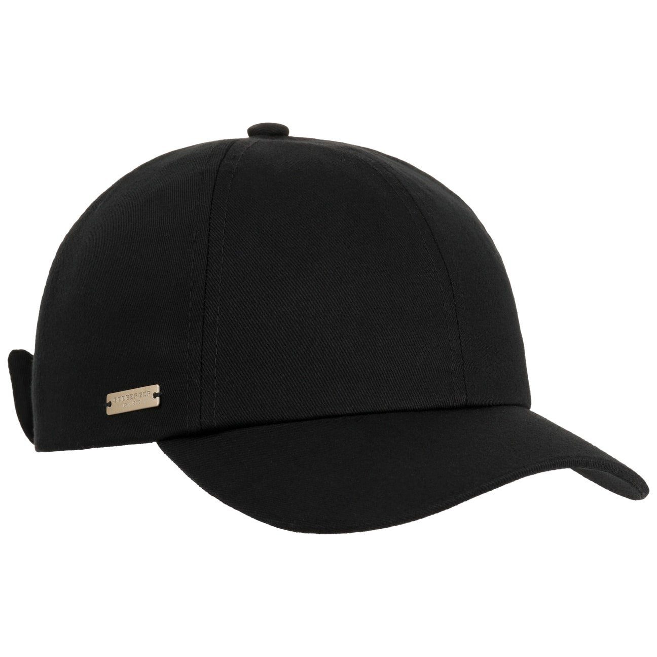 Seeberger Baseball Cap (1-St) Basecap mit Schirm schwarz
