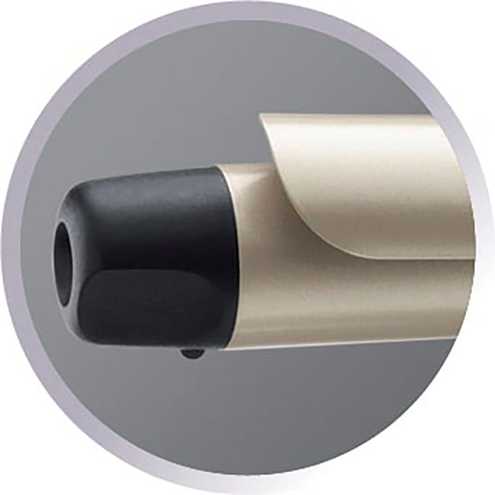 Remington Lockenstab Pro Soft Curl CI6325, Keramik-Turmalin-Beschichtung, 25 mm, 4-facher Schutz durch Keramik-Turmalin-Beschichtung grau
