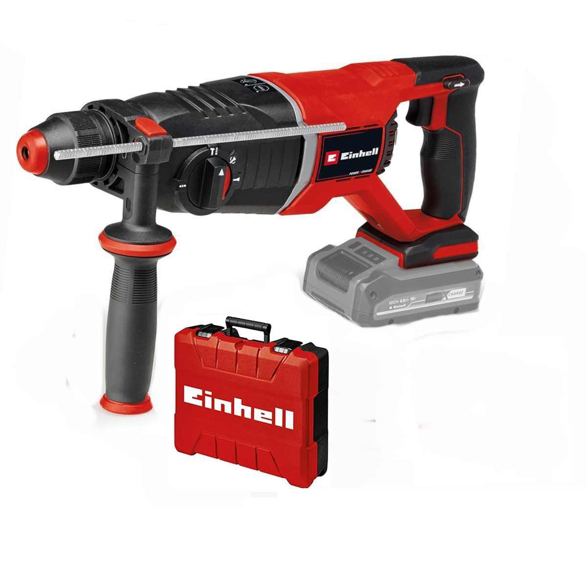 Einhell Akku-Kombibohrhammer Akku-Bohrhammer TP-HD 18/26 D Li BLSolo 18V, Brushless 2,6 J, SDS-plus