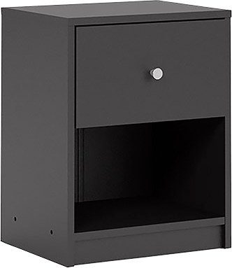 Home affaire Nachtkommode May, Nachttisch, Nachtschrank, Beistelltisch, mit 1 Schublade und einem offenen Fach, Breite 38 cm, Höhe 48 cm. Reduzierter Preis € 55,94. Unverbindliche Preisempfehlung € 139,00