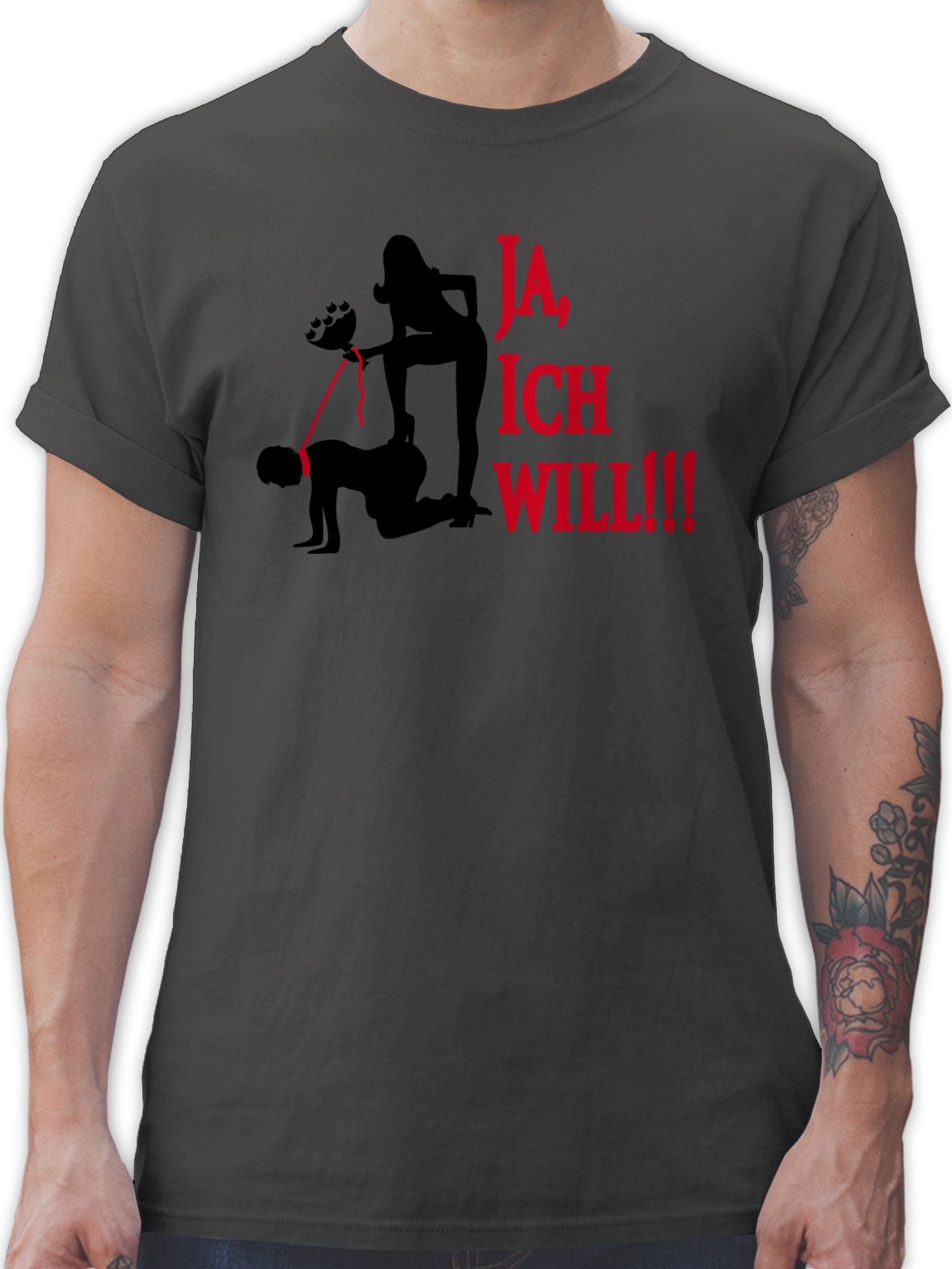 T-Shirt Ja ich will