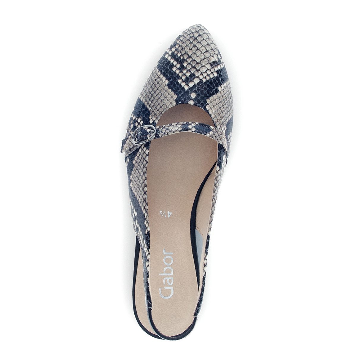 Gabor Gabor 1.530.47_6, Peeptoes & Slingpumps, Beige kombiniert, Damen Peeptoepumps