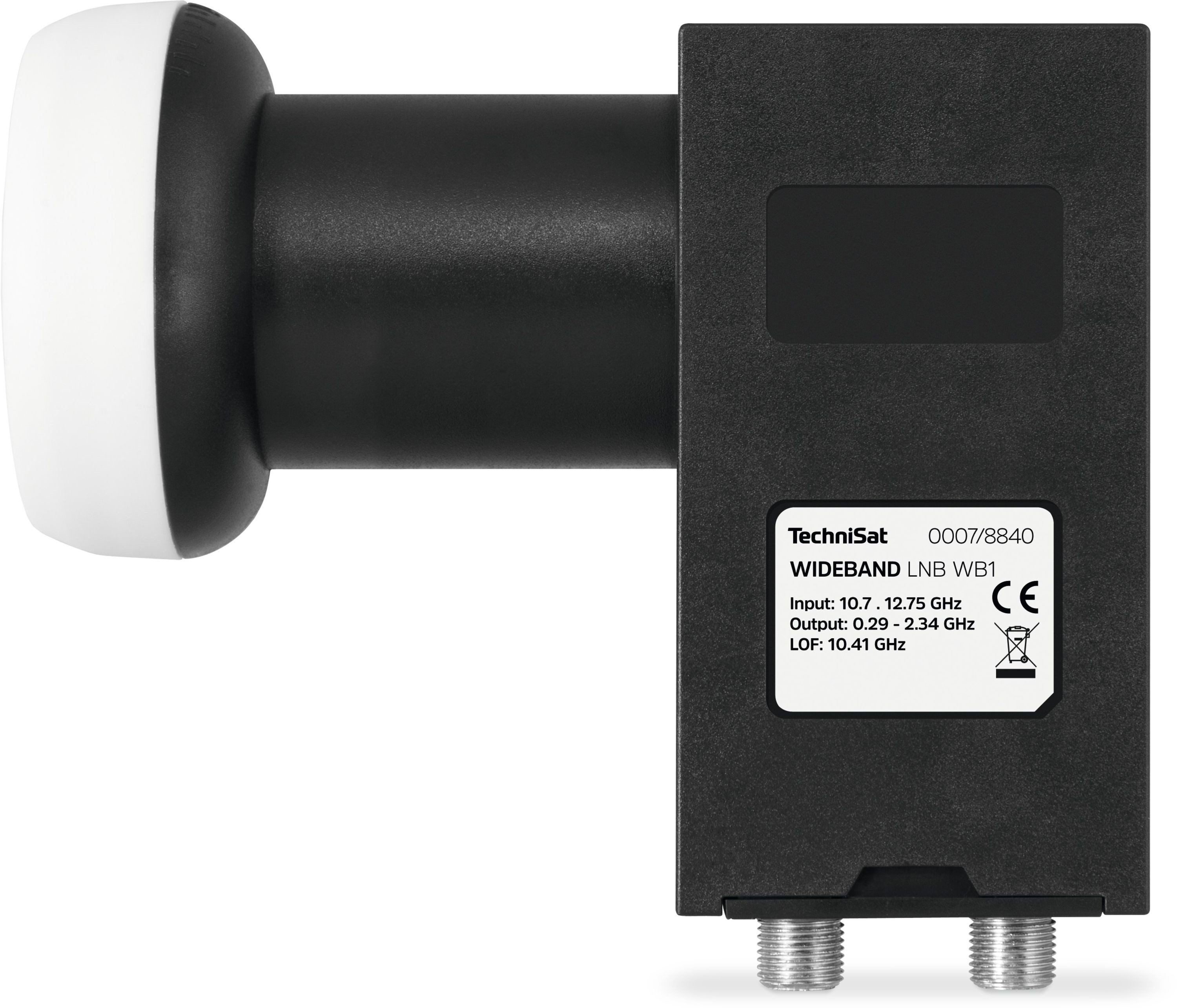 TechniSat WIDEBAND-LNB Universal-Quattro-LNB (für 2 Teilnehmer, Mehr-Teilnehmer-Empfang, Verteilung durch TechniSat TECHNIROUTER)