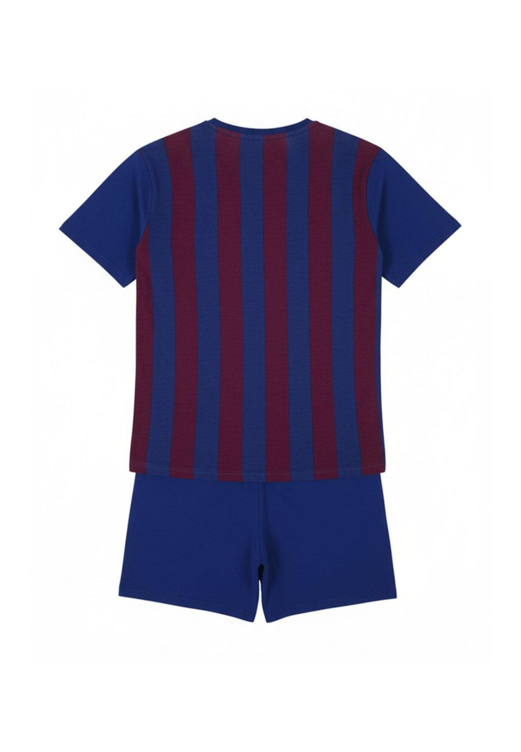 Disney Schlafanzug FC Barcelona Kinder Sommer Schlafanzug Shorty (Set)