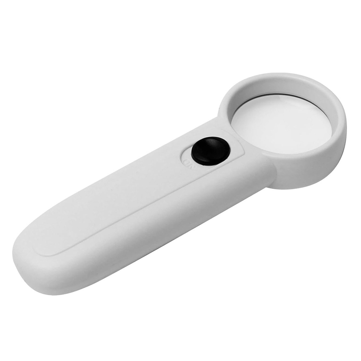 Bolwins Handlupe C34C Handlupe Lupe mit Licht 2 LED Leselupe für Senioren 15 Fach, Einzelset, 1-tlg., Handlupe, 15-fache Vergrößerung, 2 LED-Lichter