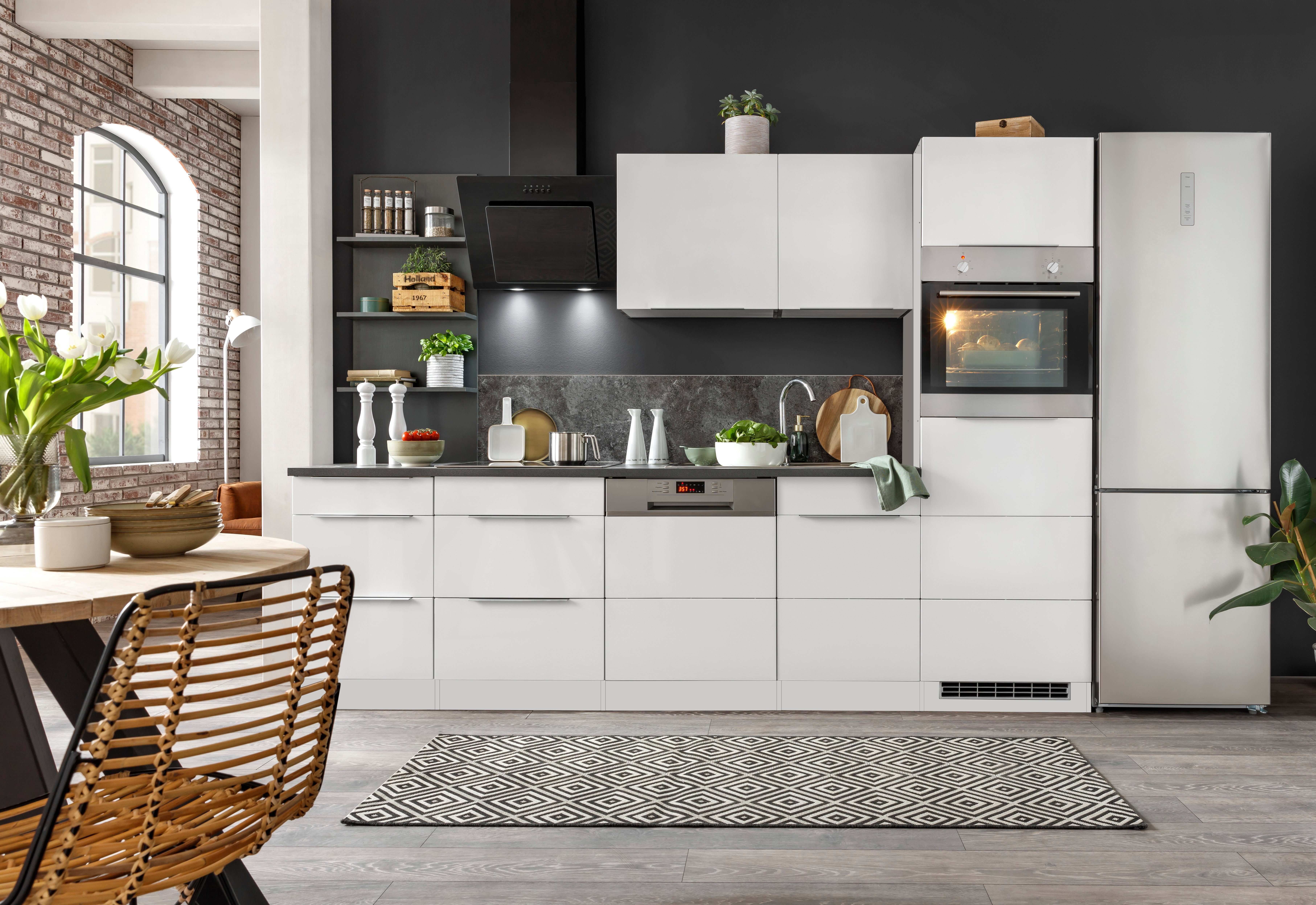 KOCHSTATION Küchenzeile "KS-Brindisi Breite 280 cm" wahlweise mit E-Geräten günstig online kaufen