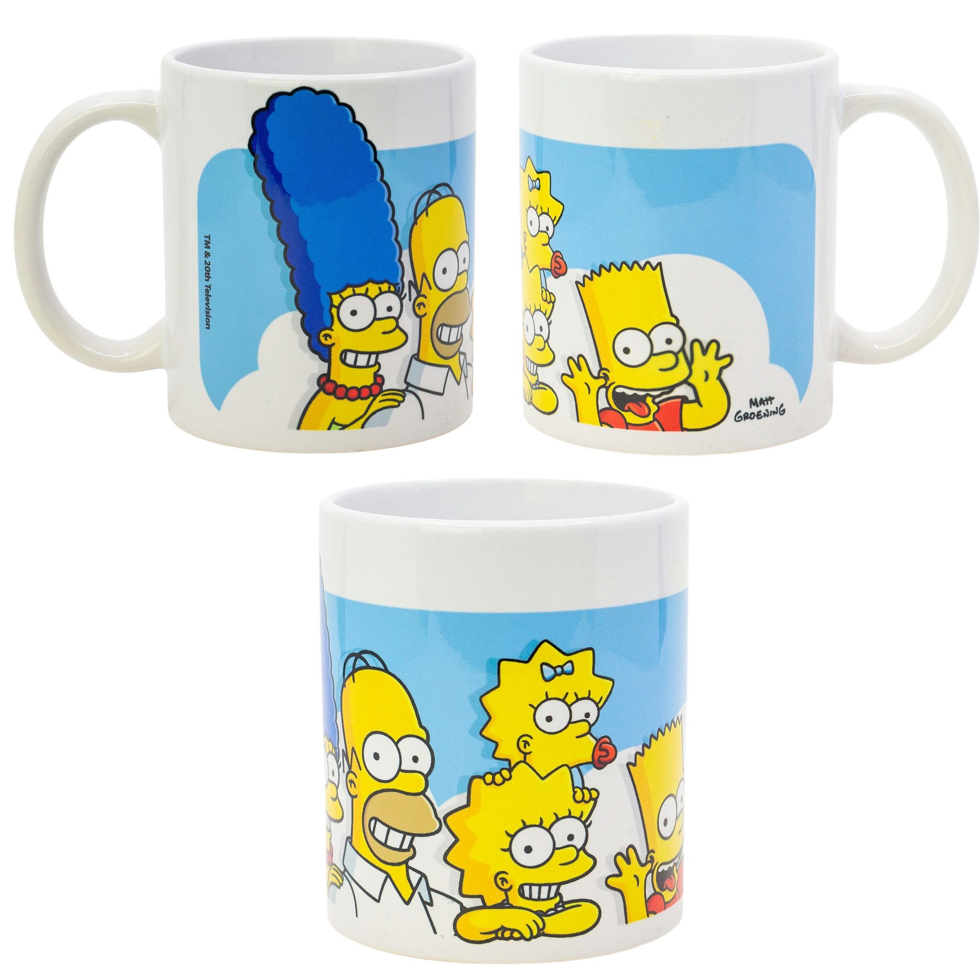 The Simpsons Tasse Die Simpsons Homer Lisa Teetasse Tasse Kaffeetasse Geschenkidee, Keramik