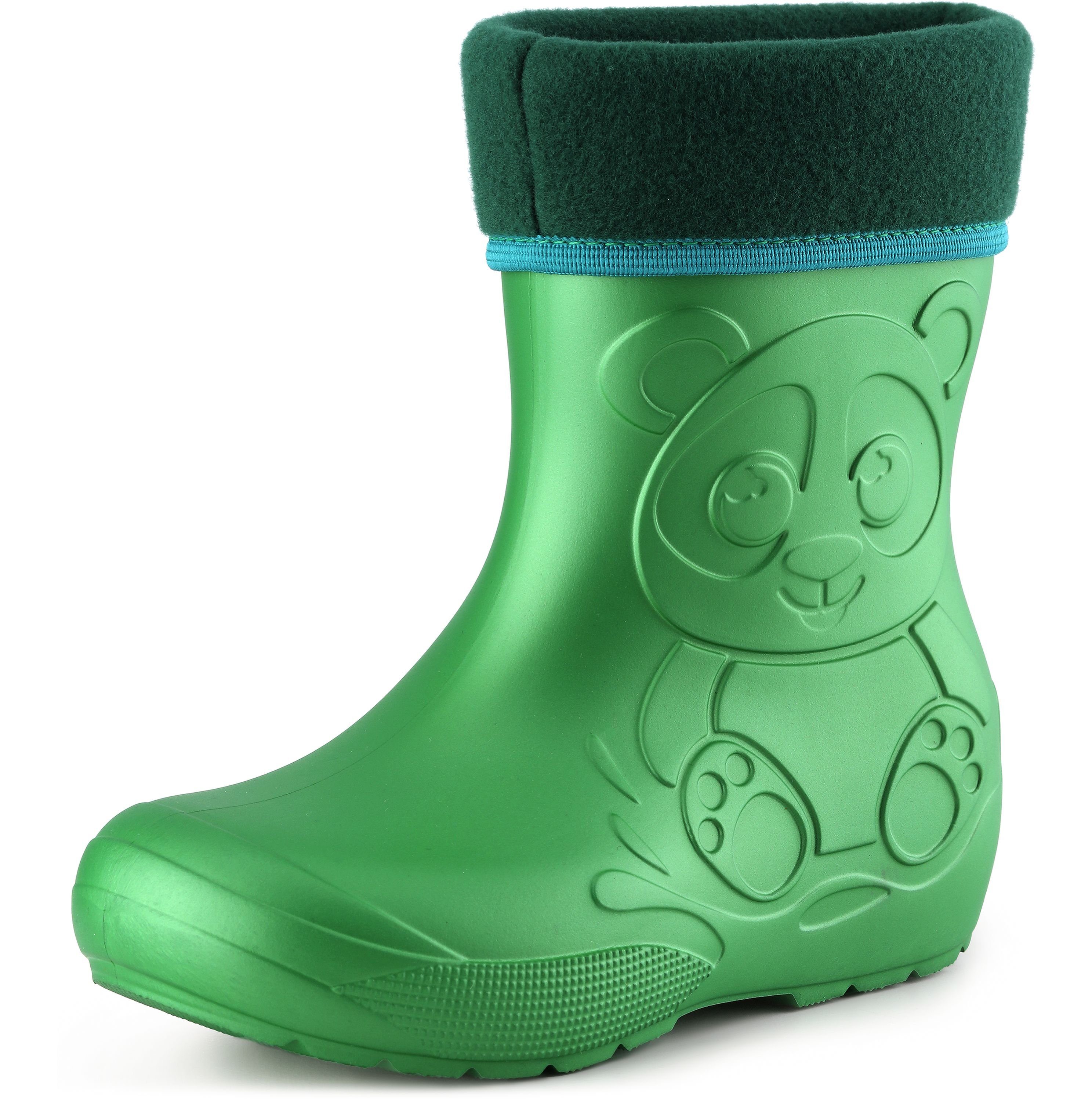 Ladeheid EVA Kinder Gummistiefel Regenschuhe gefüttert LA-CA-11 Gummistiefel
