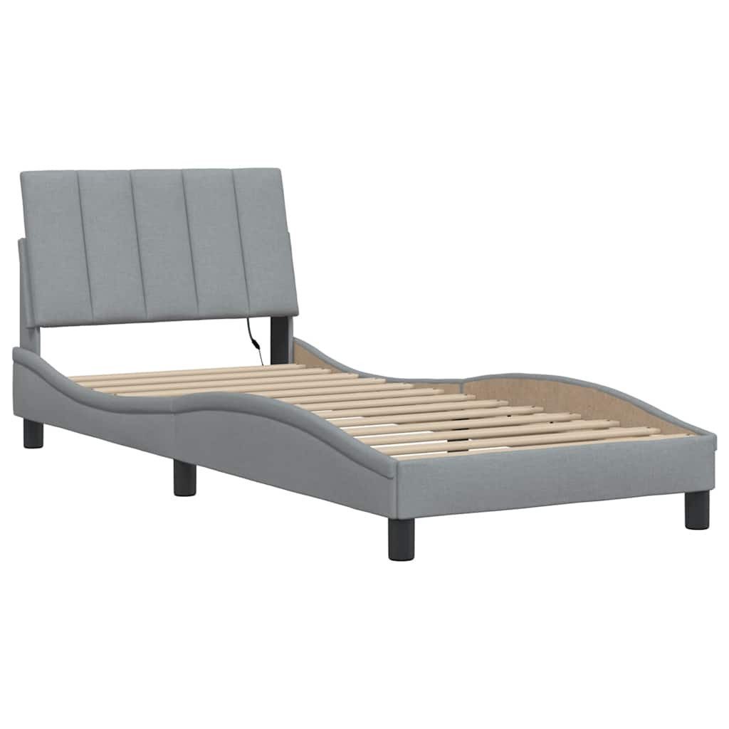 vidaXL Bett Bettgestell ohne Matratze "Hanko" günstig online kaufen