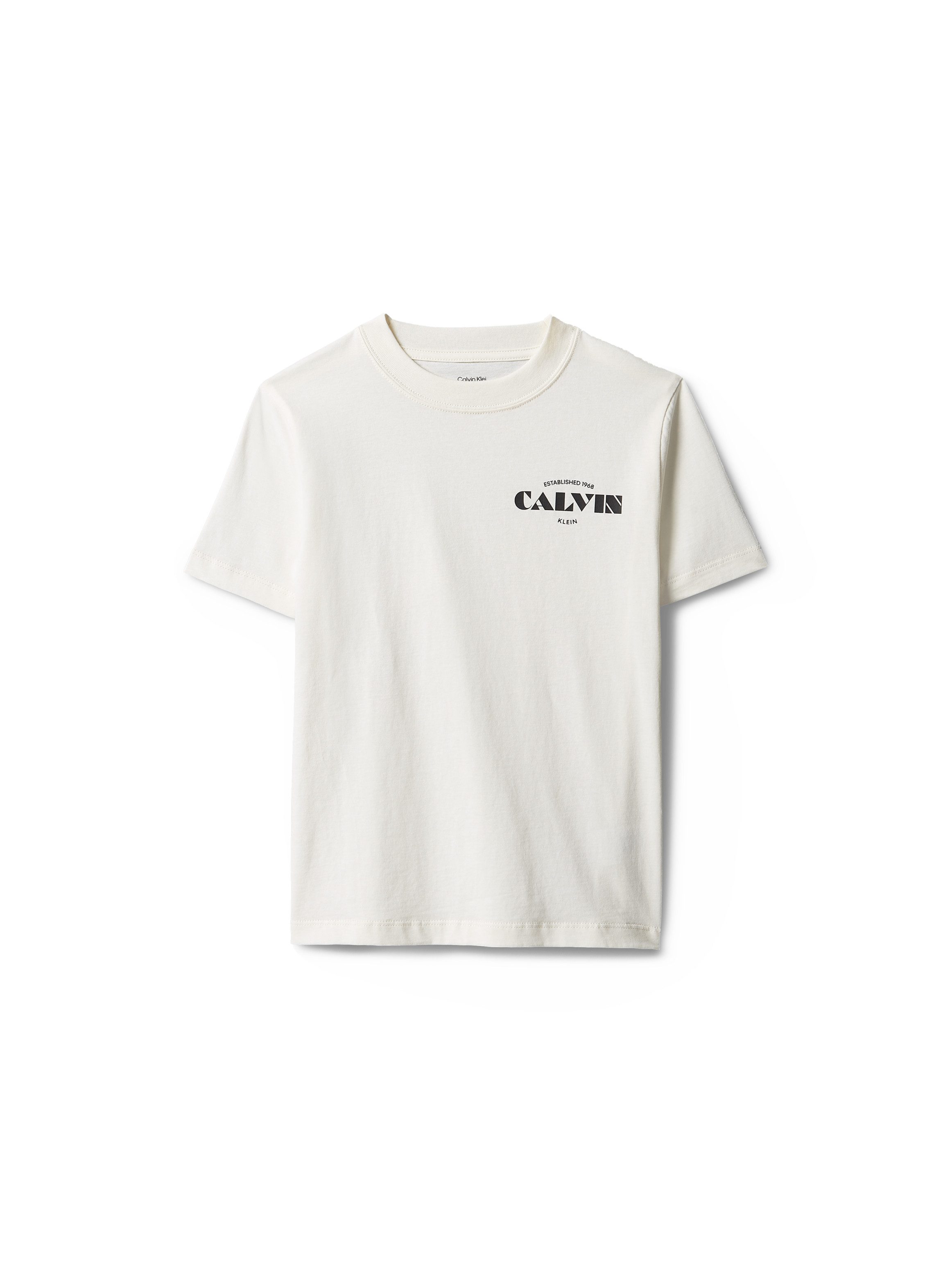 Calvin Klein Jeans T-Shirt CALVIN SMALL CHEST PRINT TEE Regular fit mit Rundhalsausschnitt