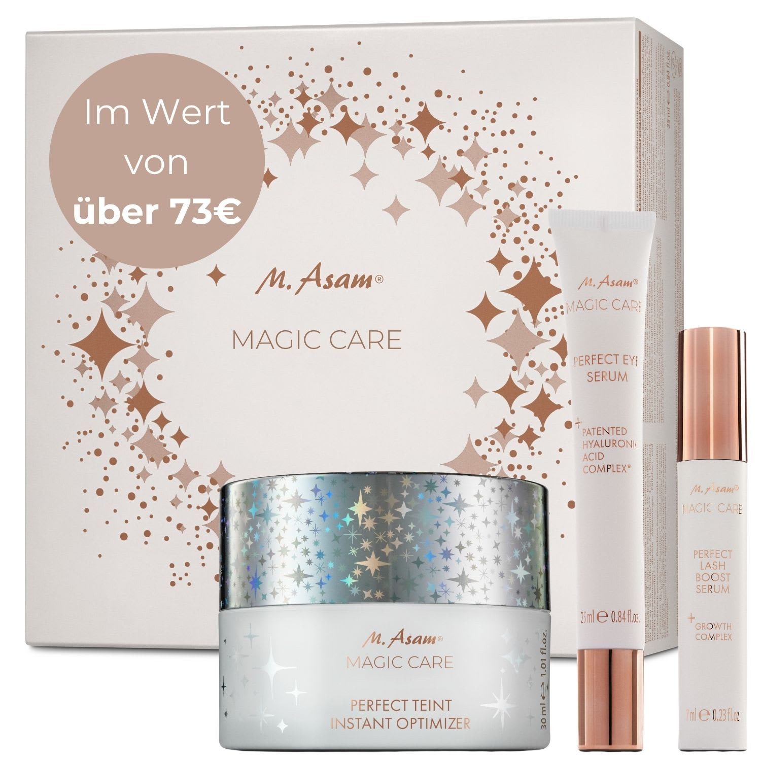 asambeauty Pflege-Set - Magic Care Set Perfektionierter Teint & Augenpflege Christmas Star E
