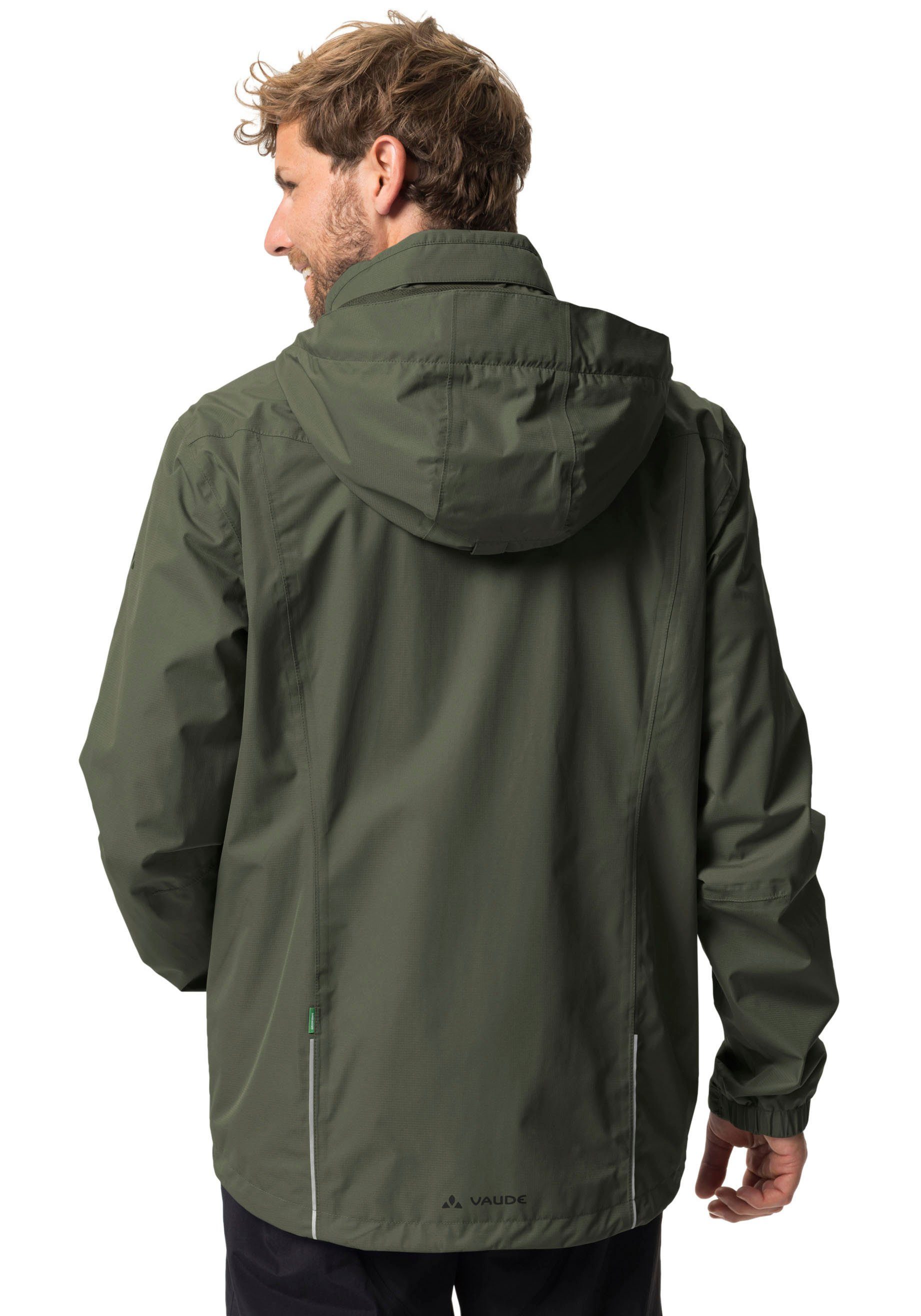 VAUDE Fahrradjacke MEN'S ESCAPE BIKE LIGHT JACKET (1-St) mit verstaubarer K günstig online kaufen