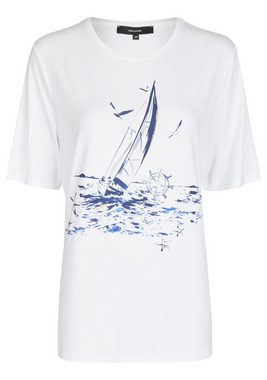 NAVIGAZIONE Kurzarmshirt Segel-Print