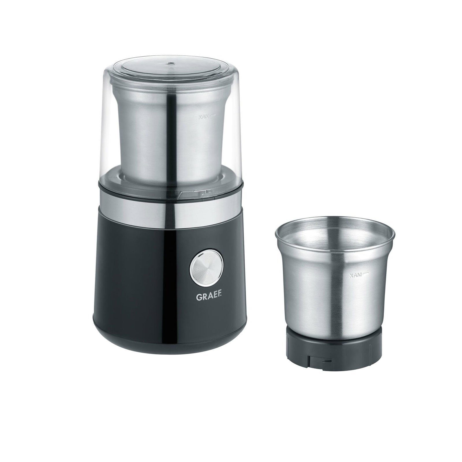 Graef Kaffeemühle CM 102 YOUNG LINE, 200 W, Behälter aus Edelstahl mit Deckel