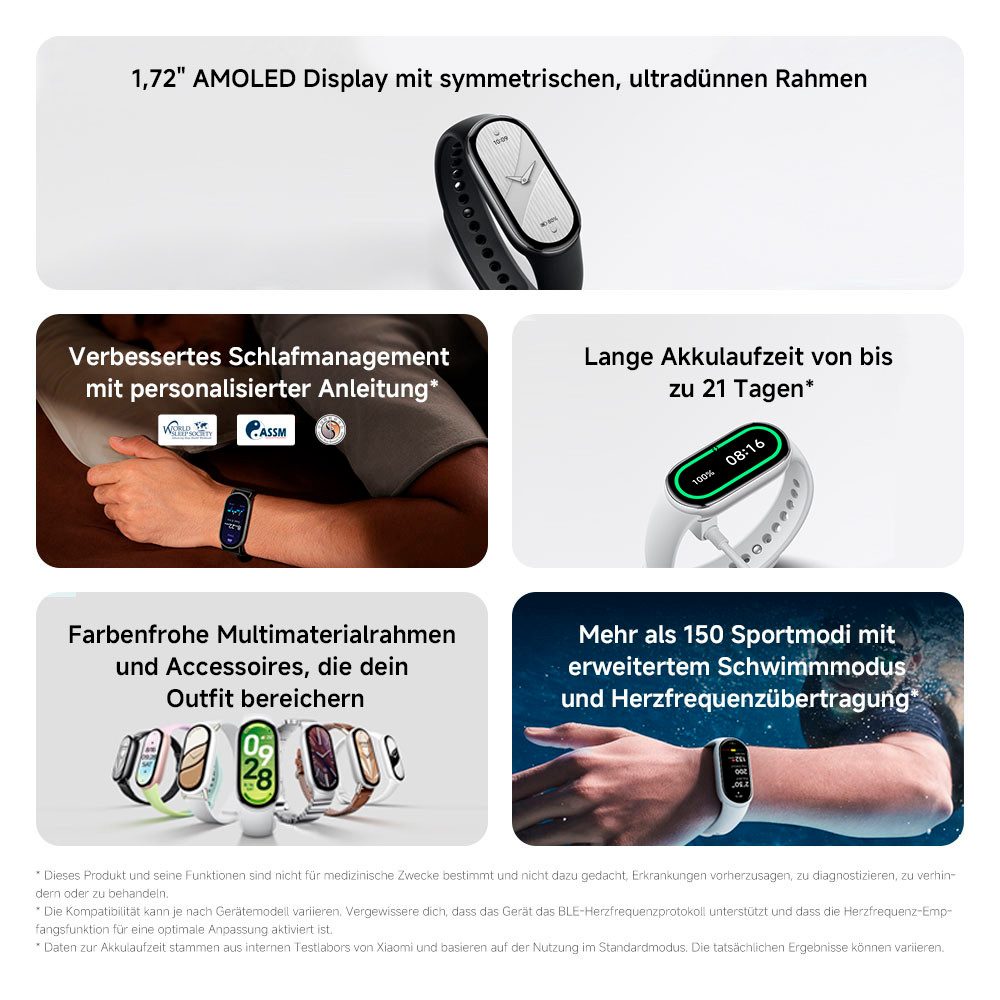 Xiaomi Fitness-Tracker Smart Band 10 Ceramic Edition