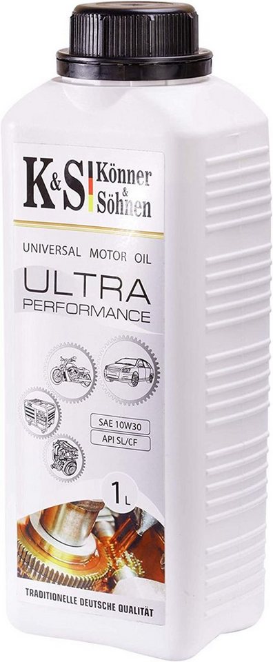 Könner & Söhnen Stromerzeuger KS 10W-30, (1L, 1-tlg), Mehrbereichsmotorenöl