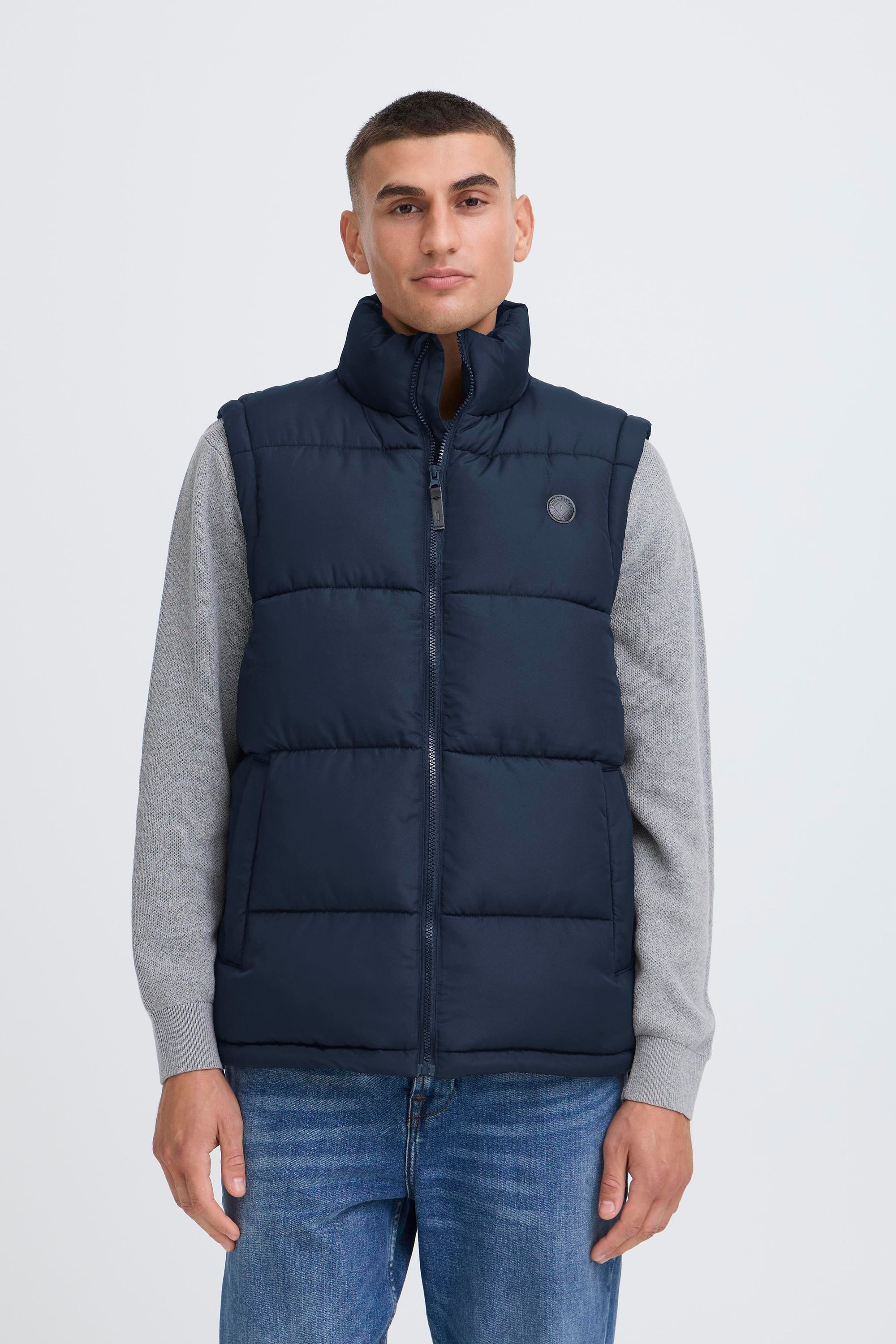 !Solid Steppweste SDMarlin Warme Steppweste mit Paspeltaschen