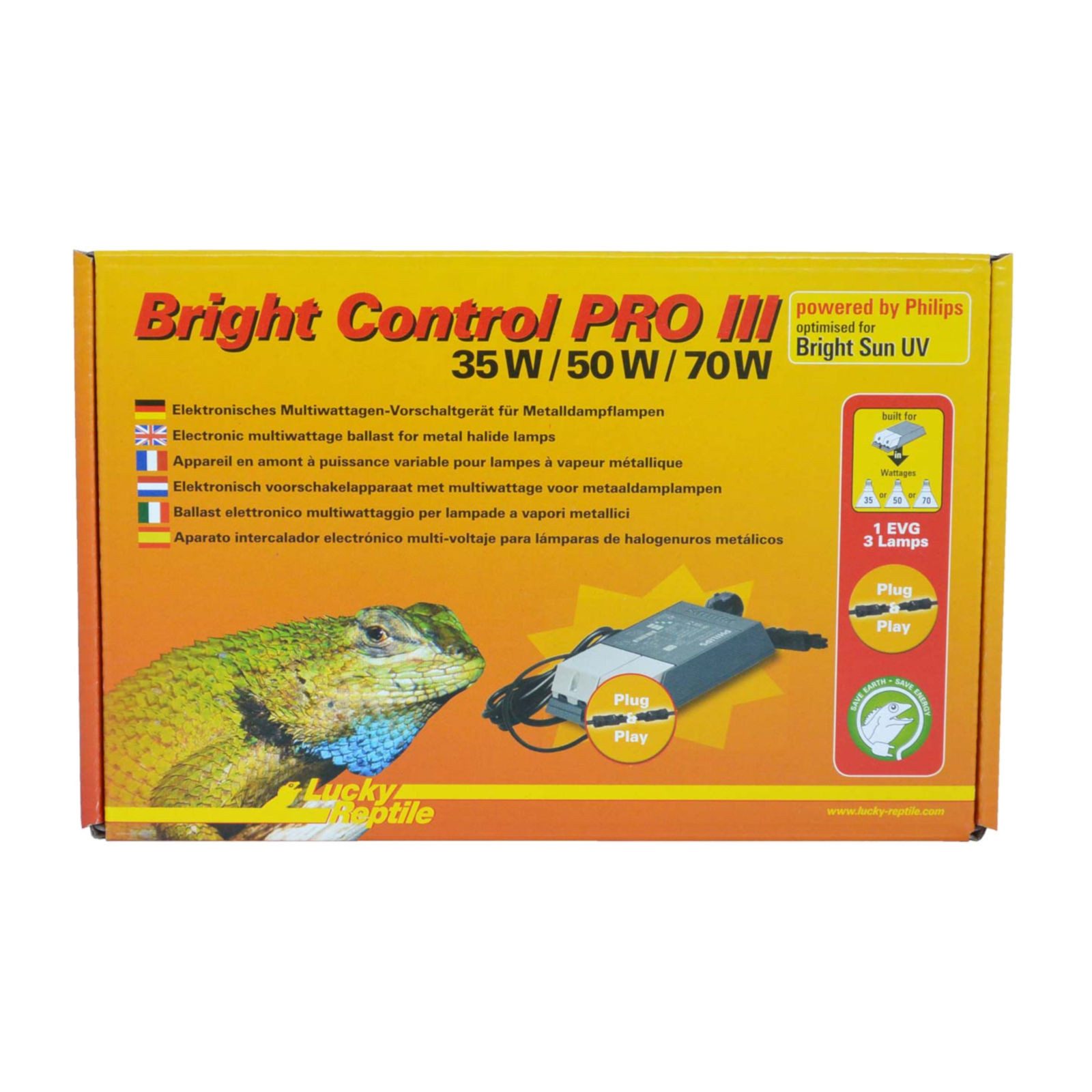 Lucky Reptile Terrarienleuchte Bright Control PRO 3, EVG - 35W/50/70W