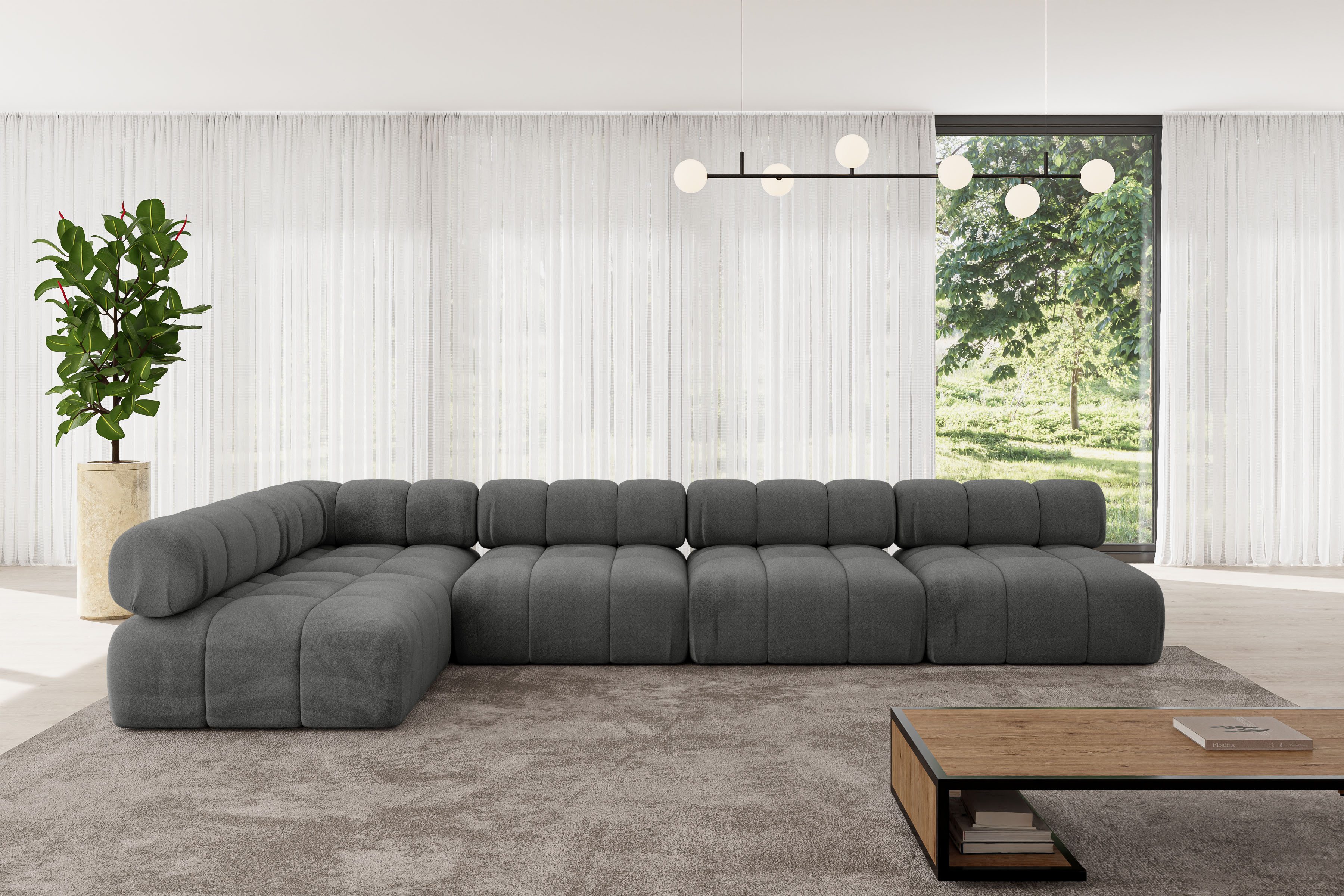 ALTDECOR Ecksofa Samaro-L3, Sofa Praktische Bequeme günstig online kaufen