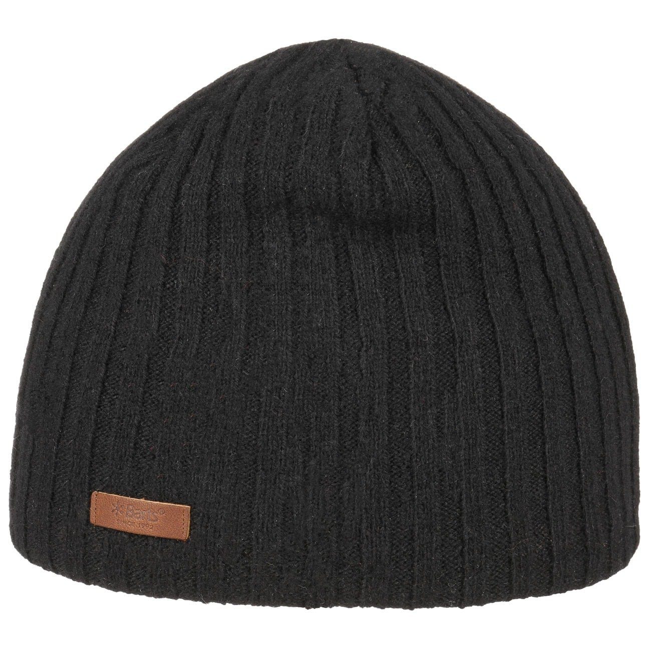 Barts Beanie (1-St) Strickmütze mit Futter schwarz