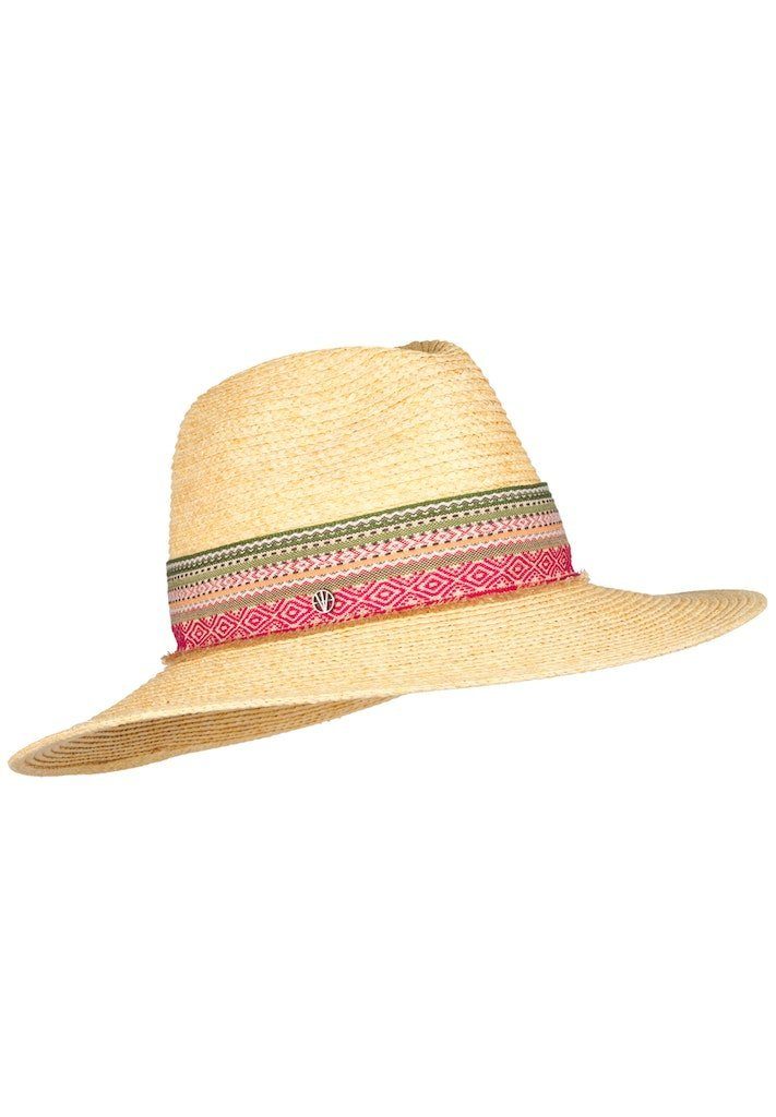 Loevenich Strohhut Fedora 0014-0016 natural-multi