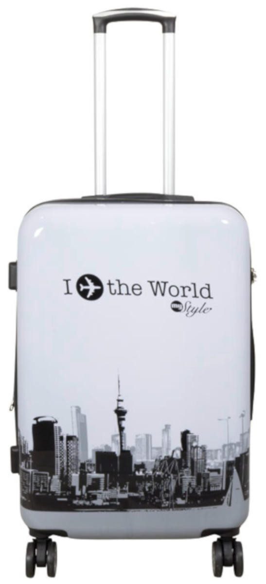 Warenhandel König Hartschalen-Trolley Fly the World, günstig online kaufen