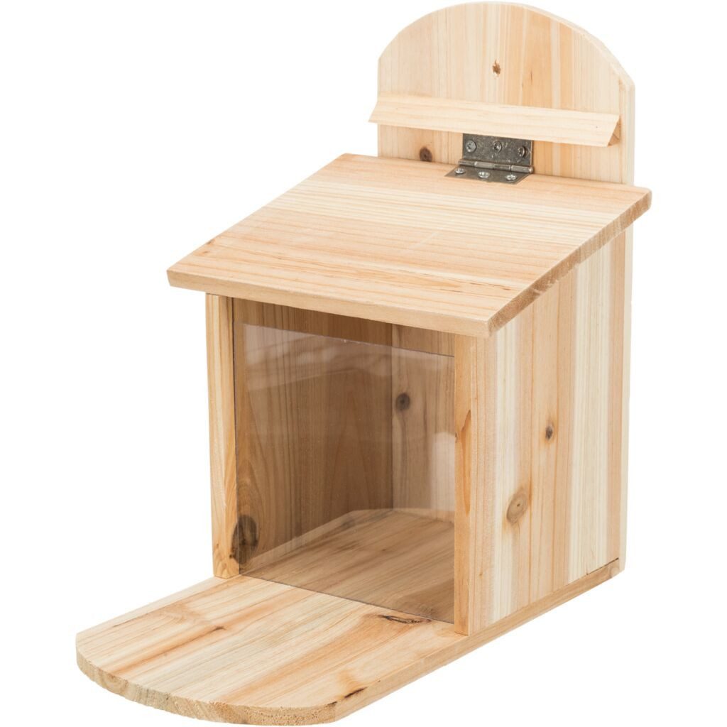 TRIXIE Futterspender Futterstation für Eichhörnchen - diverse - 20 × 30 × 30 cm