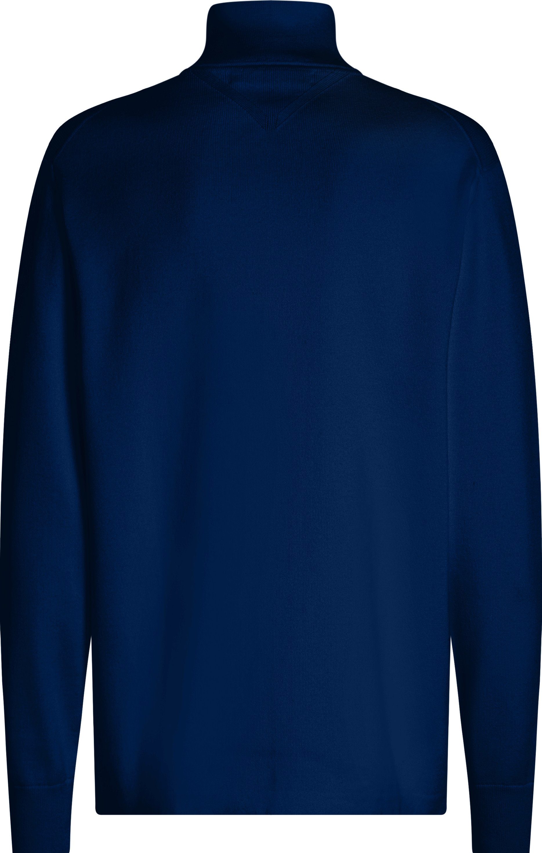 Tommy Hilfiger Rollkragenpullover GLOBAL STRIPE ZIP MOCK
