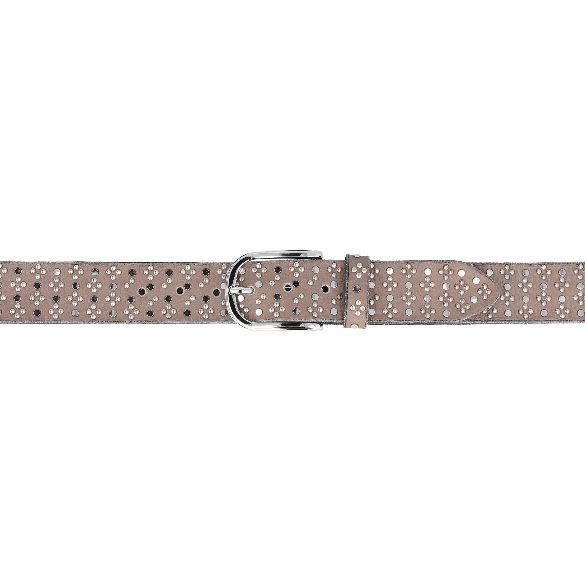 b.belt Ledergürtel Dornschließe