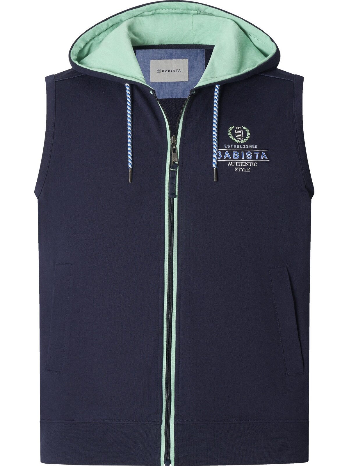 Babista Sweatweste MARTANO mit kontrastfarbener Kapuze