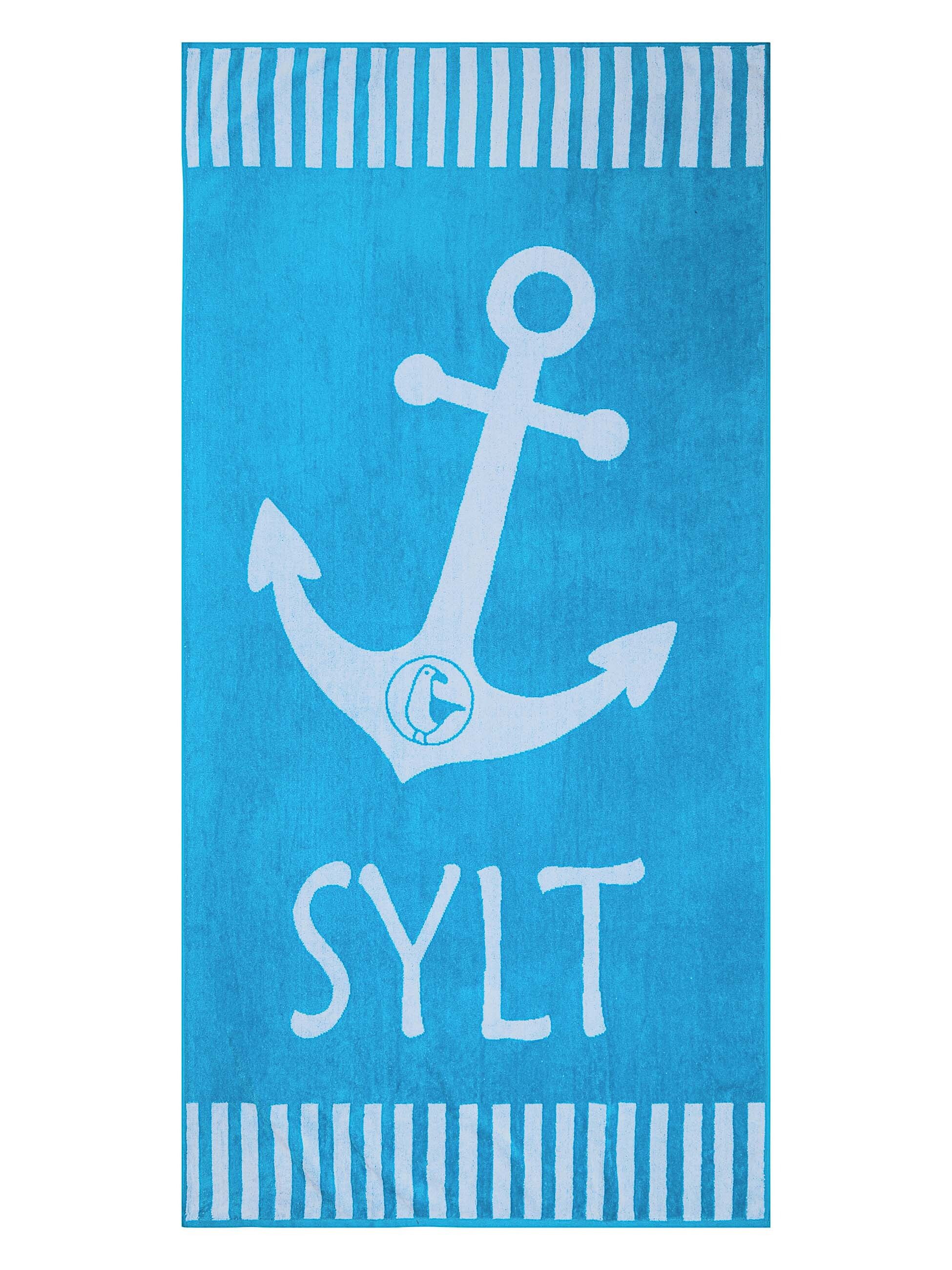 Schietwetter Strandtuch Unisex Strandhandtuch "Sylt" 180x88cm, günstig online kaufen