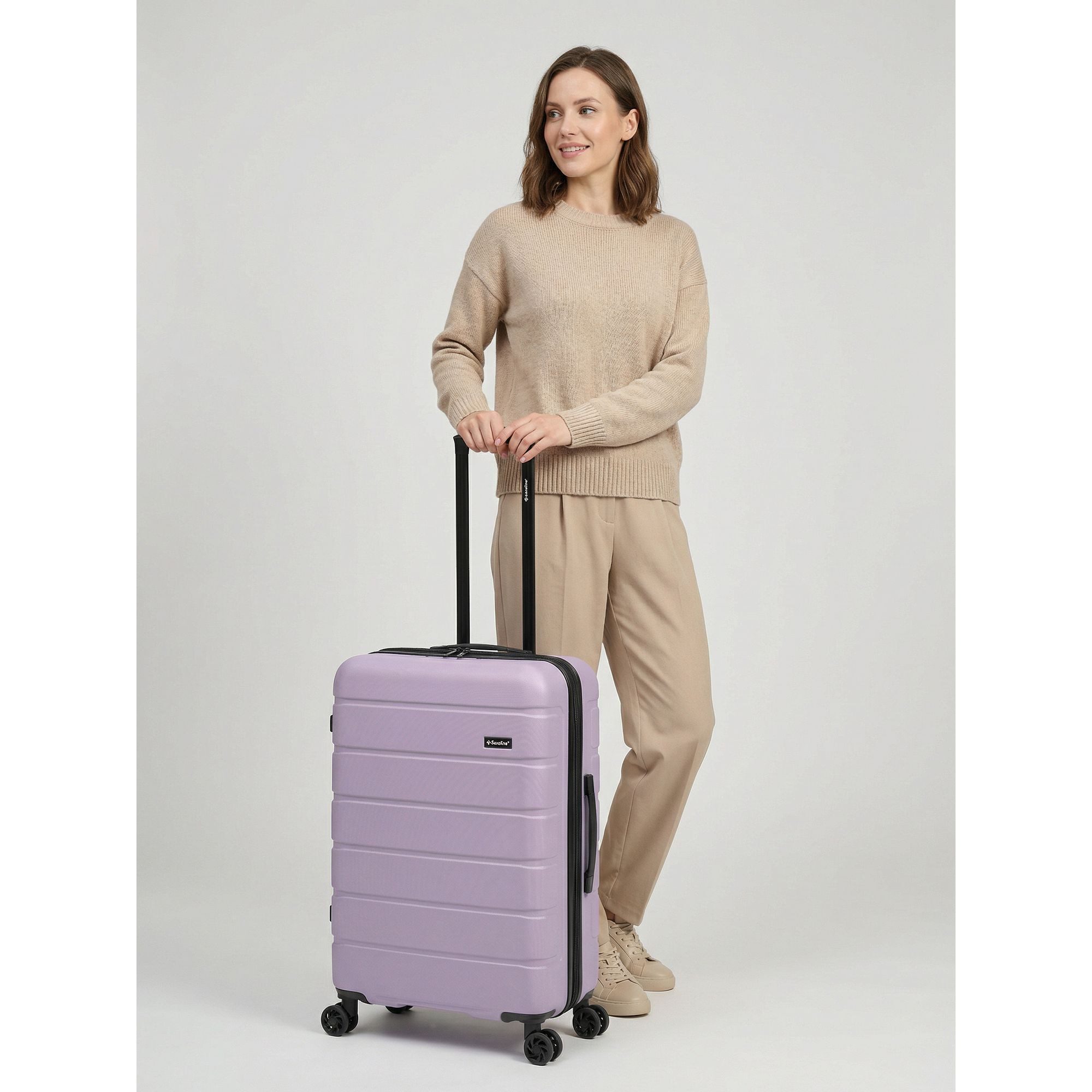 Saxoline® Hartschalen-Trolley Miami, 4 Rollen, ABS