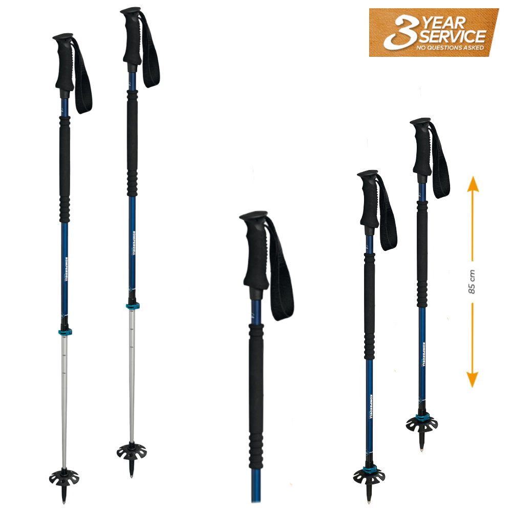 Komperdell Trekking-Stöcke Komperdell THERMO ASCENT TI 2 Touren Skistock Trekkingstock