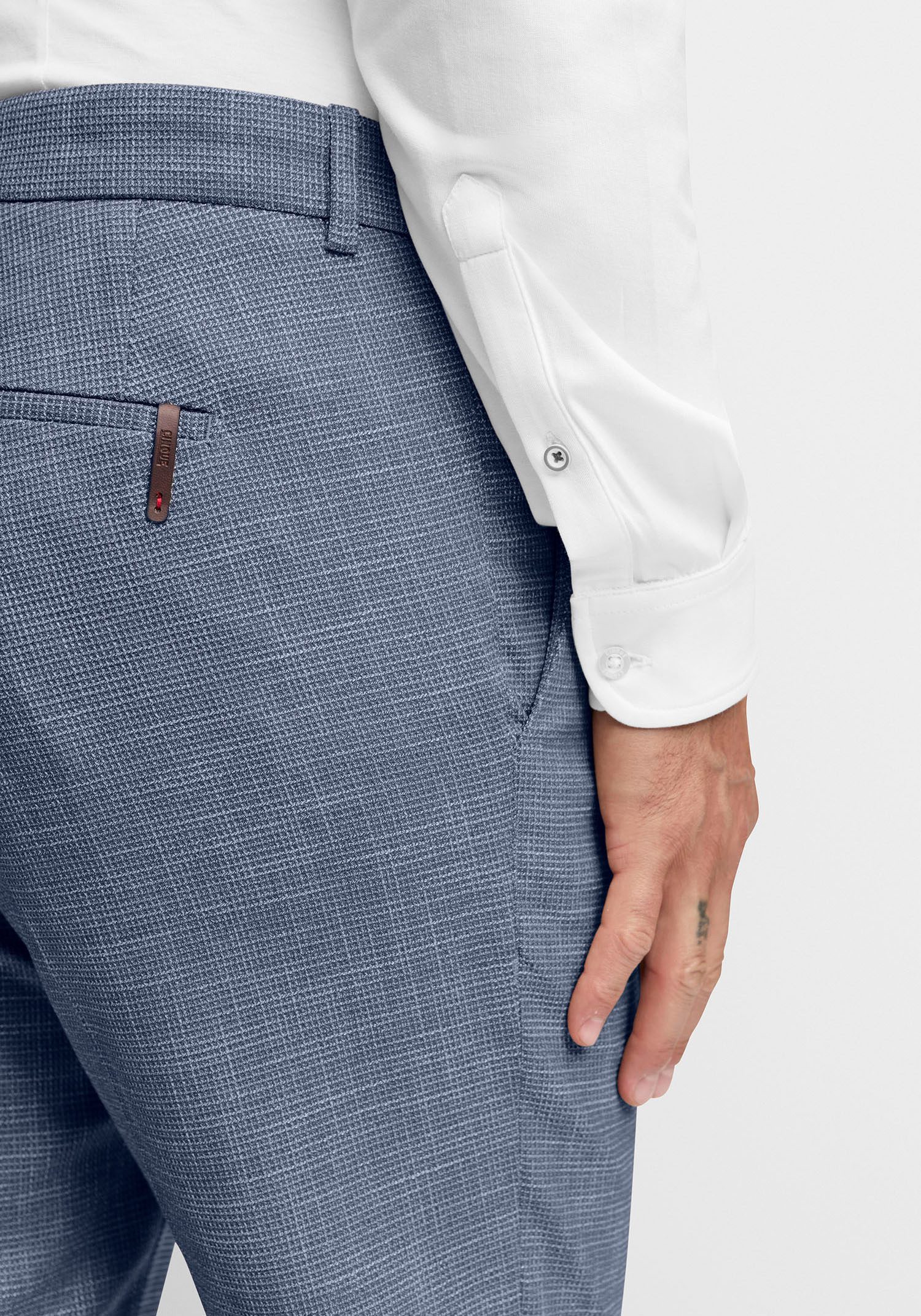 Cinque Anzughose CIBRAVO in dezentem Muster, Slim Fit
