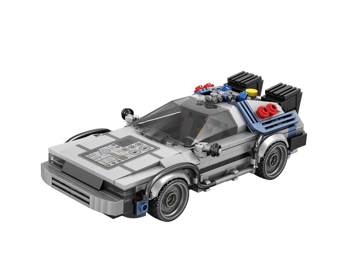 Reobrix 665 Spielbausteine, (Klemmbaustein Set, 405 St., Klemmbaustein Modellbausatz), Sportwagen Display Modell ab 14 Jahren mit 405 Teilen