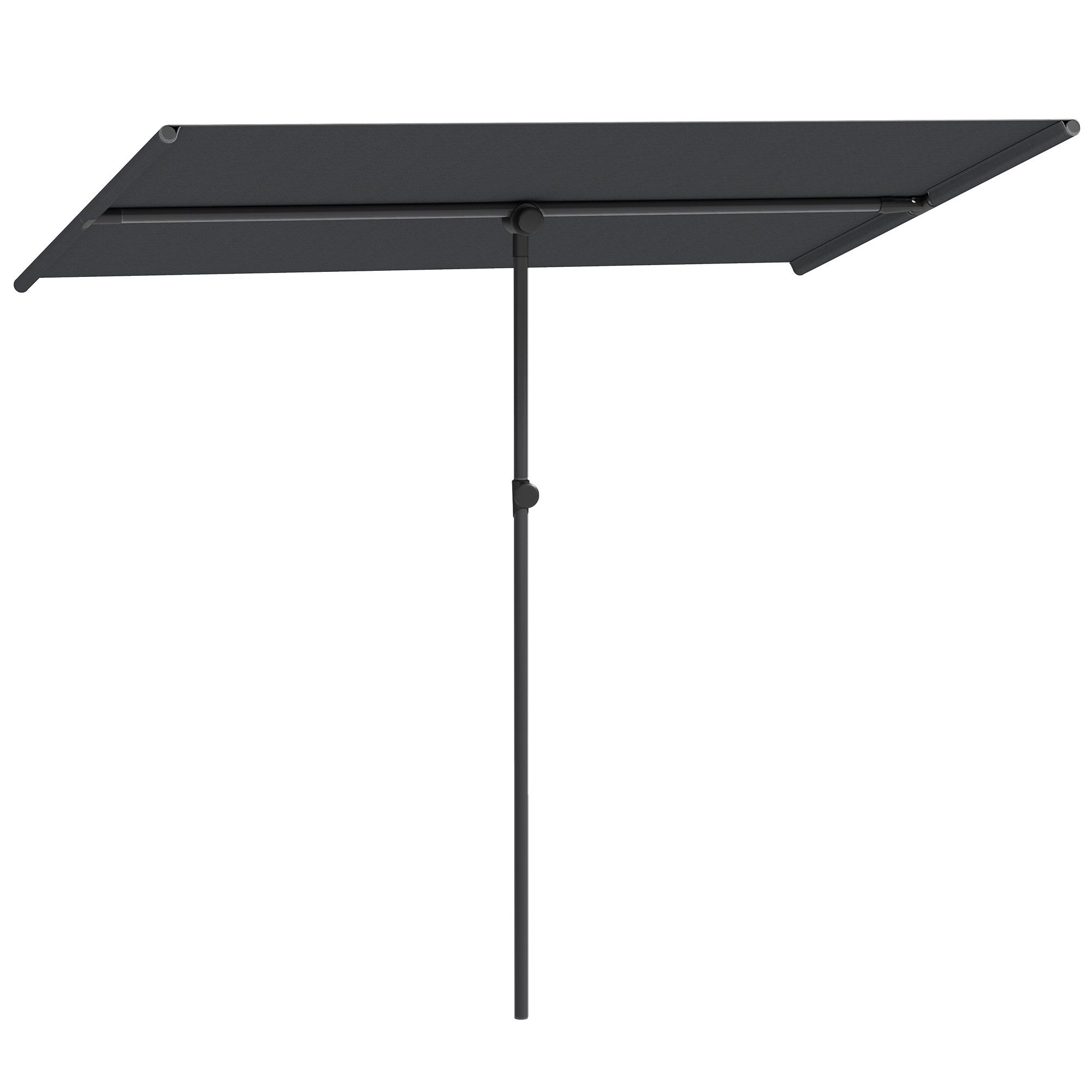 Outsunny Sonnenschirm 180 Grad drehbar, mit günstig online kaufen