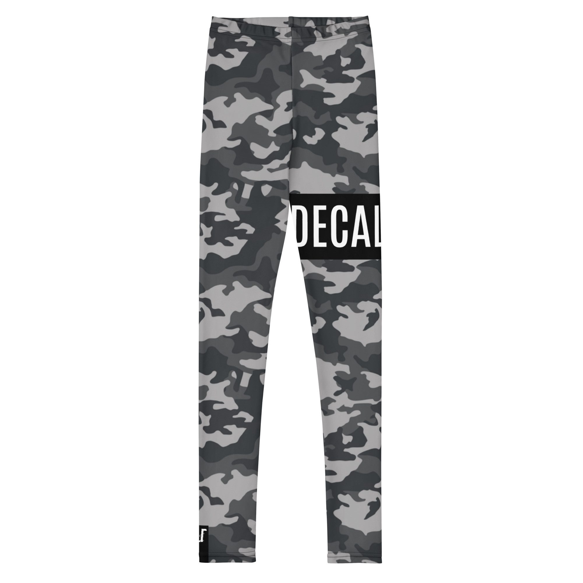 DECALVIBES Leggings Mädchen Leggings für Kinder & Jugendliche Urban Side Greyness 4-Wege-Stretch, weiches Material, formstabil, komfortabler Sitz